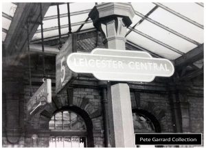 Leicester Central Totem, Platform 5